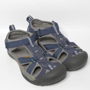 KEEN Venice H2 Water Sandals Shoes Bumper Toe Blue Grey Youth Boys Sz‎ 2